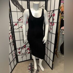 NWT Black Sleeveless maxi dress